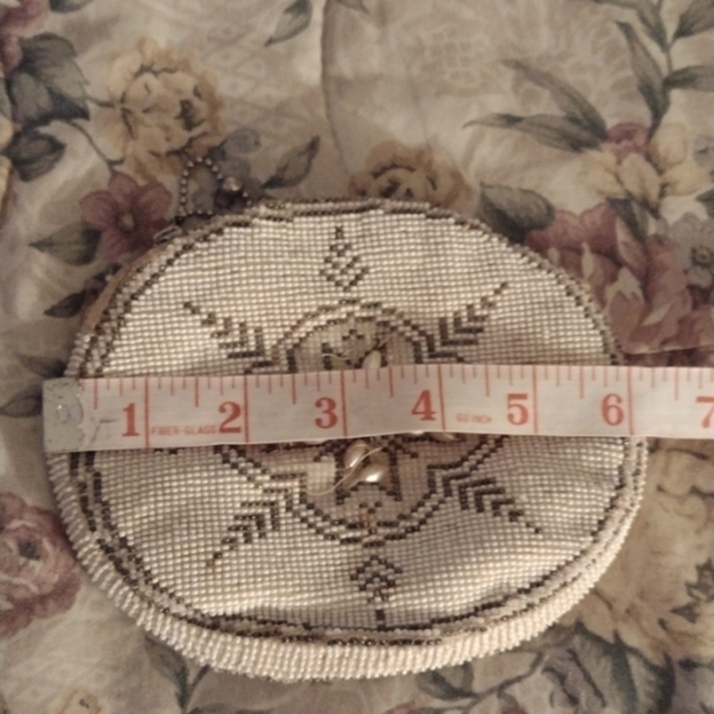 Vintage 1920's  Beaded Clutch Purse - Picture 6 of 7